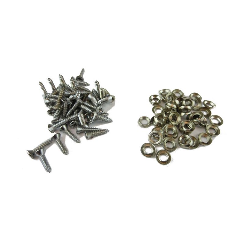 SCREW SET INTERIOR TRIM:  MGA