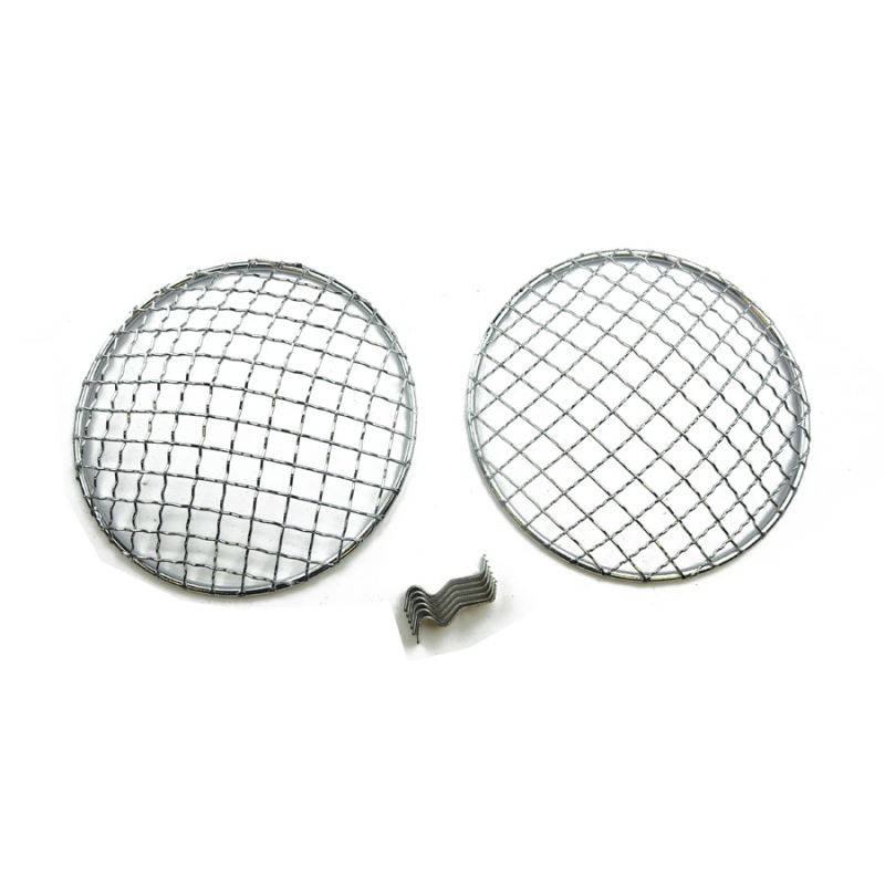 PAIR STONEGUARDS 5.3/4" HEADLAMPS: