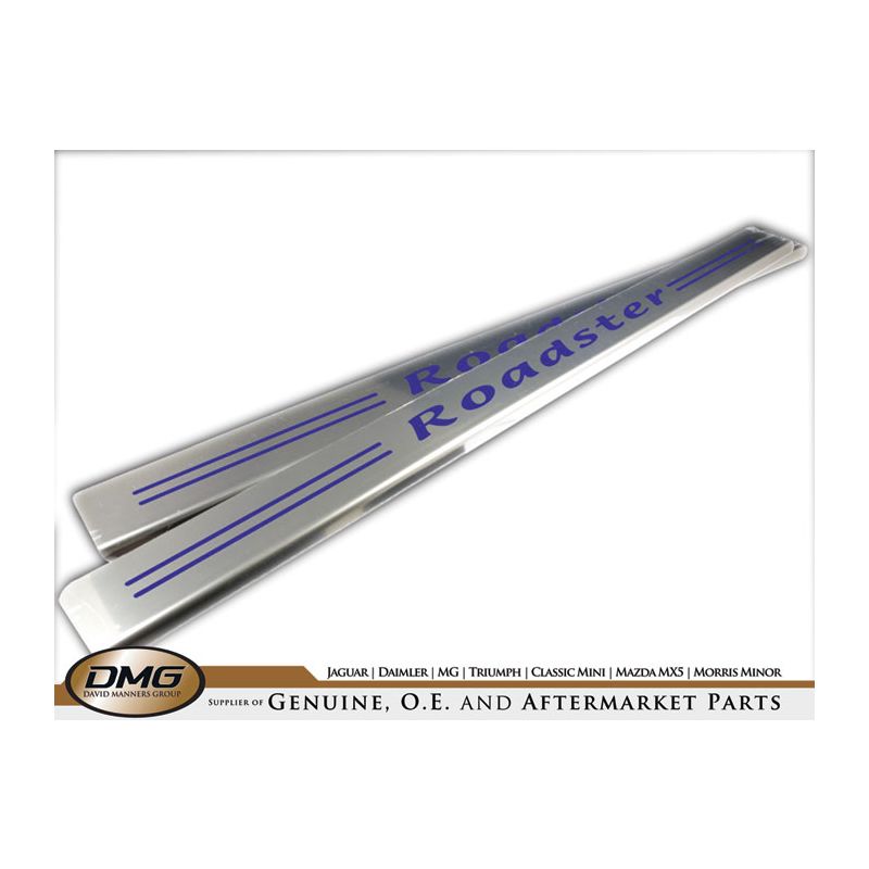 SILL PLATES S/S (BLUE):  MX5 MK1 (ROADSTER)