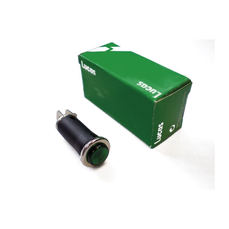 GREEN WARNING LAMP:  MGB