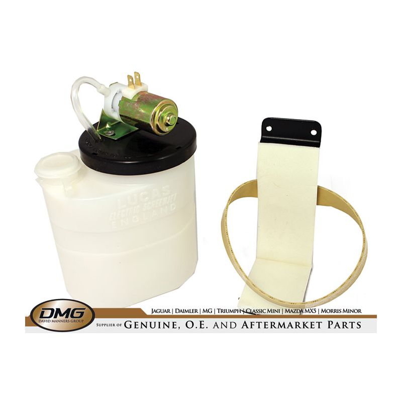 BOTTLE PUMP & BRACKET:  TR5, TR250, TR6