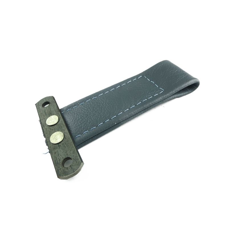 DOOR PULL LEATHER (BLUE): MORRIS MINOR 53-71