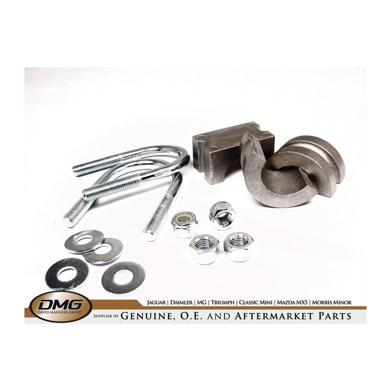 SOLID RACK MOUNT KIT:  TR4A, TR5, TR6, SPITFIRE, GT6