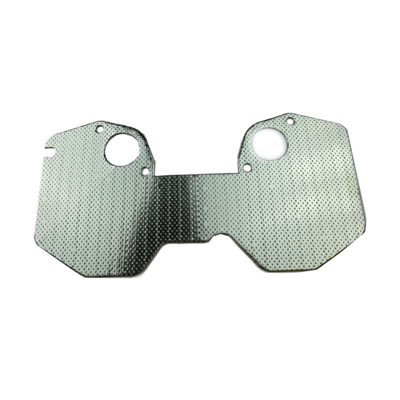 HEAT SHIELD WITH GASKET:  SPITFIRE 1500, MIDGET