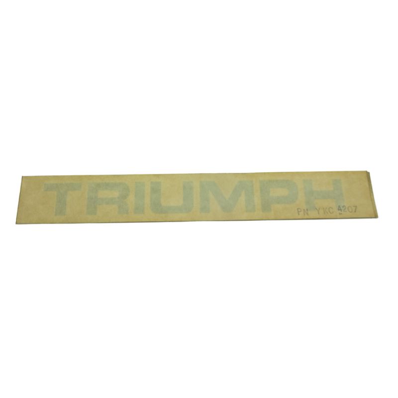 DECAL TRANSFER (SILVER):  TR7