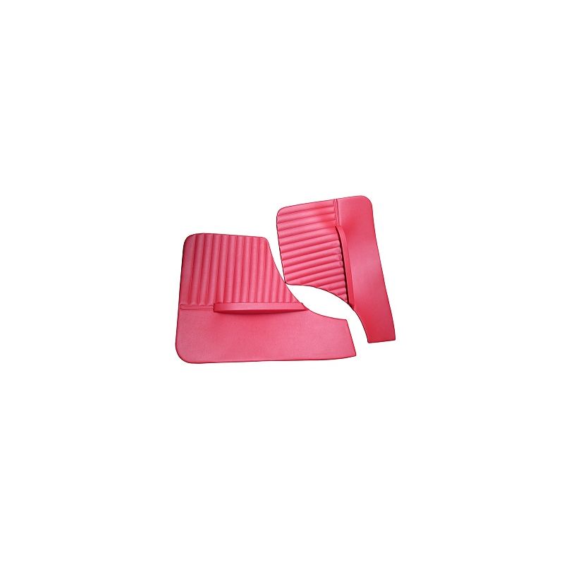 REAR QUARTER PANELS RED PAIR 64-71 2-DOOR: MORRIS MINOR